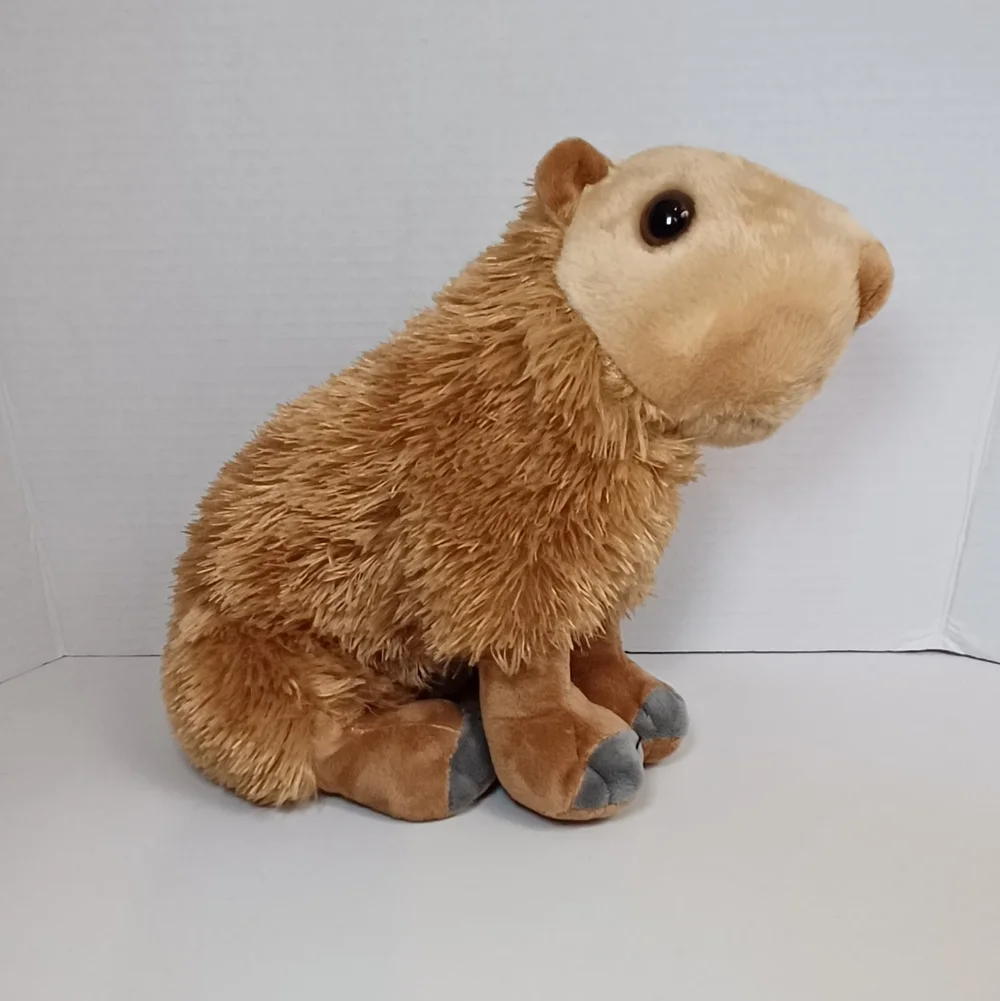 Wild Republic Cuddlekins Capybara Brown Plush Stuffy Toy